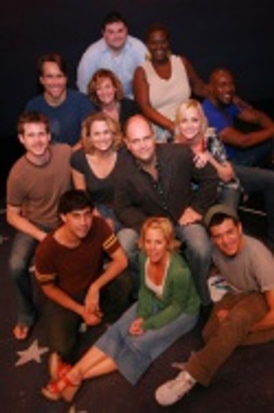 Partcial Cast Photo: Mike McGowan, Laura Marie Duncan, Jonathan Kay, Capathia Jenkins Photo