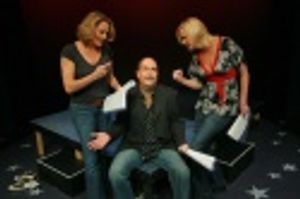 Cady Huffman, Brad Oscar and Angie Schworer Photo