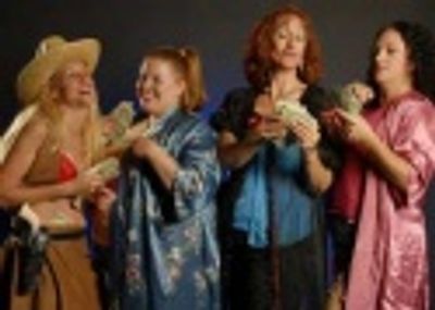 The Strippers of The Litter Box Show Palace: Deb Hicks, Kristen Zwobot, Maribeth Ecke Photo