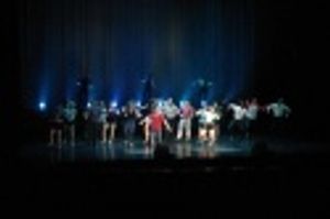  The company of S.T.A.G.E. in "42nd Street" OSBORNE - Harry Osborne presents films pr Photo