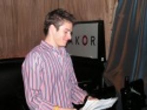 Bare's Jesse Vargas during rehearsal  Photo