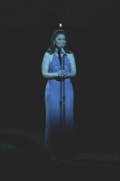 Valerie Perrie sings Ice Castles/Through The Eyes of Love  Photo