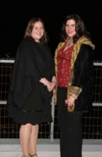 Rebekka McNamara and sister Carrie  Photo