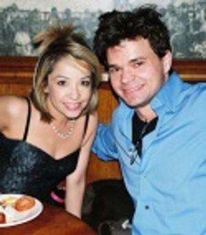 Jennifer Cody and Hunter Foster at the Nothing Like a Dame After-Party Photo
