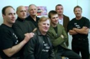 
Jordan Lage, Jeffrey Tambor, Alan Alda, Gordon Clapp, Frederick Weller, Liev Schrei Photo