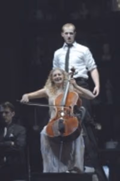 Lauren Molina as Johanna and Benjamin Magnuson as Anthony Photo