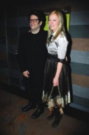 Artists Richard Longo and Cindy Sherman Photo