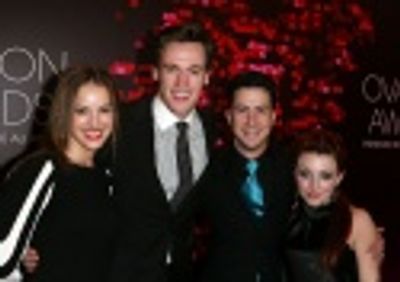 Jackie Seiden, Erich Bergen, Christopher Kale Jones and Jenna Coker Jones Photo