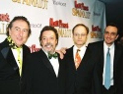 Eric Idle (Book, Lyrics and Music and original member of Monty Python), Tim Curry, Da Photo
