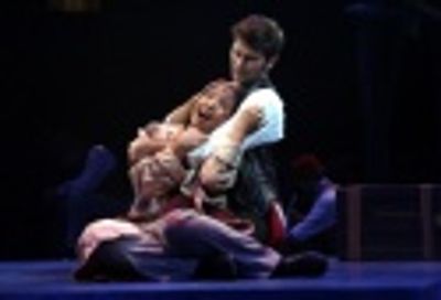 Joanne Javien as Eponine and Charles Hagerty Photo