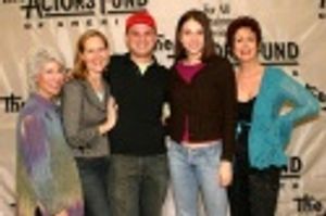 
Jamie DeRoy, Rebecca Luker, Carl Andress, Sutton Foster,
and Ruth Williamson


 Photo