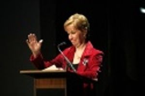 Elaine Orbach says Goodbye Photo