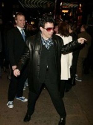 ...and striking a pose Photo