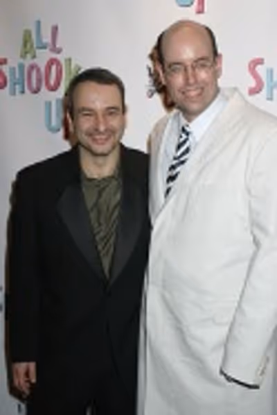 
Librettist Joe DiPietro and director Christopher Ashley  Photo