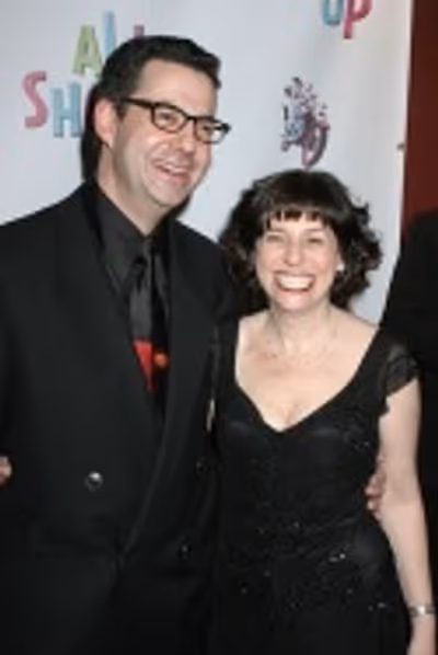 Producer Jonathan Polland and his wife  Photo