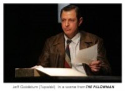 Jeff Goldblum (Tupolski) in a scene from THE PILLOWMAN Photo