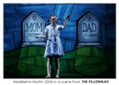 Madeleine Martin (Girl) in a scene from THE PILLOWMAN. Photo