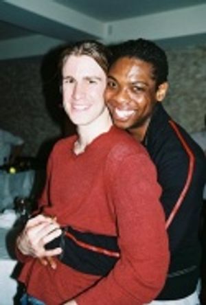 Gavin Creel and Michael Benjamin Washington (La Cage aux Folles) both on hand to show Photo