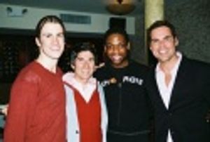 Gavin Creel, James Lecesne, Michael Benjamin Washington and Jorge Valencia  Photo
