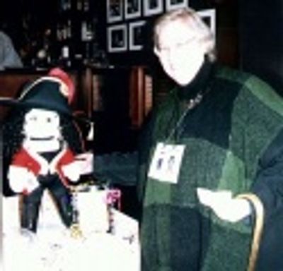 
Jekyll & Hyde Bear designed by Norma Bucknor which sold for $1900 Photo