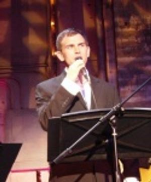 Daniel Reichard, soon to take the title role in Candide at New York City Opera, sang  Photo