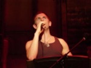 Daniel Reichard sings "Red Like Mine."
 Photo