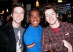 Scott Allgauer (Bare), Rashad Naylor (Hairspray) and Adam Fleming (Wicked-Chicago) Photo