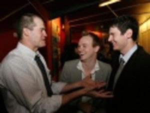 Adam O'Byrne, Brian Hostenske and Benjamin Walker Photo