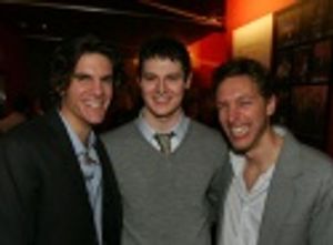 Alex Timbers, Benjamin Walker and Michael Friedman Photo