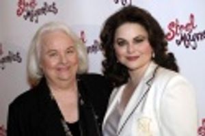 Delta's joined by her proud mother Jean  Photo