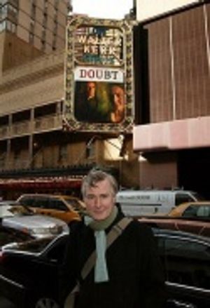 A parting shot in front of the marquee Photo