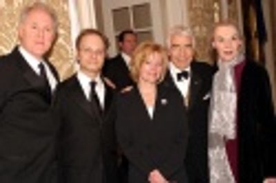 John Lithgow, David Hyde Pierce, Jane Curtin, Gordon Davidson, and Marian Seldes Photo