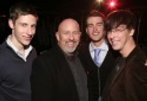 Gerald Sternbach with friends of Upright Cabaret Photo