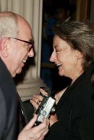 Aubrey Reuben and Zoe Caldwell  Photo