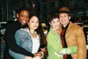 Michael Benjamin Washington (La Cage aux Folles), Karen Olivio (Brooklyn), Eden Espin Photo