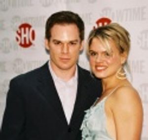Michael C. Hall (HBO's "Six Feet Under") and wife Amy Spanger (Reefer Madness)  Photo