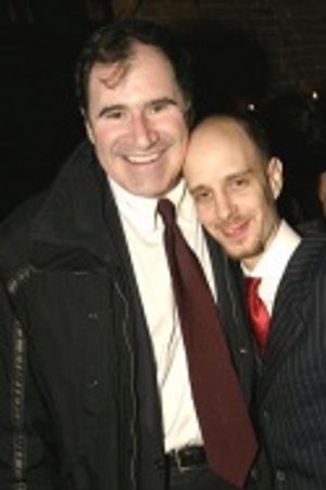 Richard Kind (MC of the Our Time Gala and current star of the Producers) & Taro Alexa Photo