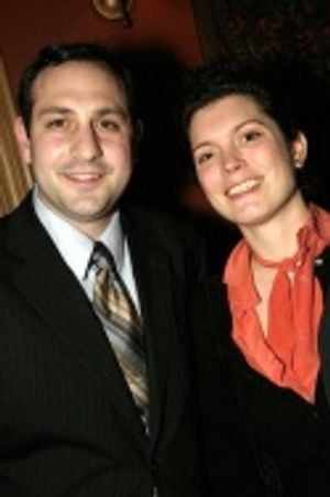 Joe Trentacosta and Michelle Moretta (Springer Associates PR)  Photo