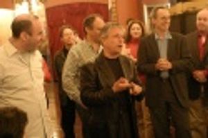 Alan takes his turn thanking the company as well Photo