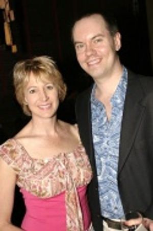 DJ Ray, and Den Knechtges (Choreographer - The 25th
Annual Putnam County Spelling Be Photo