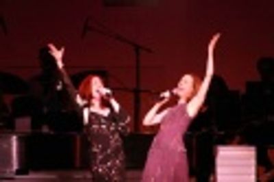 Vicki Lewis and Veanne Cox in "Little Me" from Little Me Photo