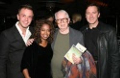 Shane Scheel, Jennifer Leigh Warren, Cabaret Scenes' writer Jack Moore, Rocky Blumhag Photo