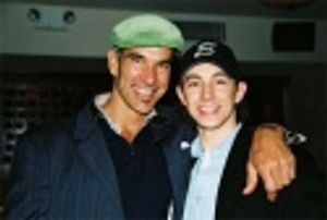 Jerry Mitchell (Choreographer) and Andy Pellick (Angelique, the Bird in the Cage) Photo