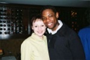 Linda Balgord (Mme. Dindon) and Michael Benjamin Washington Photo