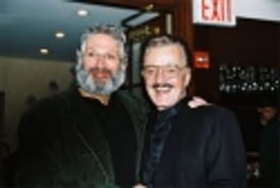 Harvey Fierstein (Book) and Robert Goulet Photo