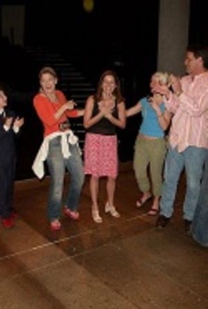 Laura Griffith and cast members Beau Gravitte, Patti Cohenour and Victoria Clark Photo