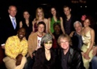 The Cast of LENNON with Producer Allan McKeown, Director Don Scardino and Yoko Ono. F Photo