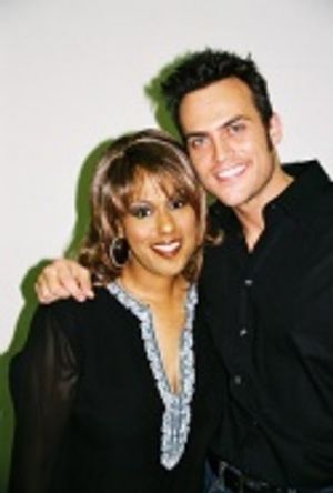 Jennifer Holliday (Standing Ovations 3 surprise guest star) and Cheyenne Jackson Photo