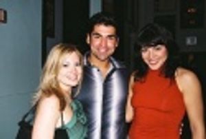 Jessica Hartman, Juan Betancur and Sara Ramirez (Spamalot) Photo