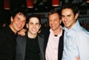 Kristoffer Cusisck, Rob Diamond, Jim Caruso, and Victor Wallace Photo